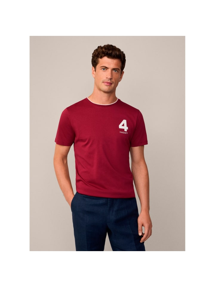 

Футболка Hackett London, бордовый