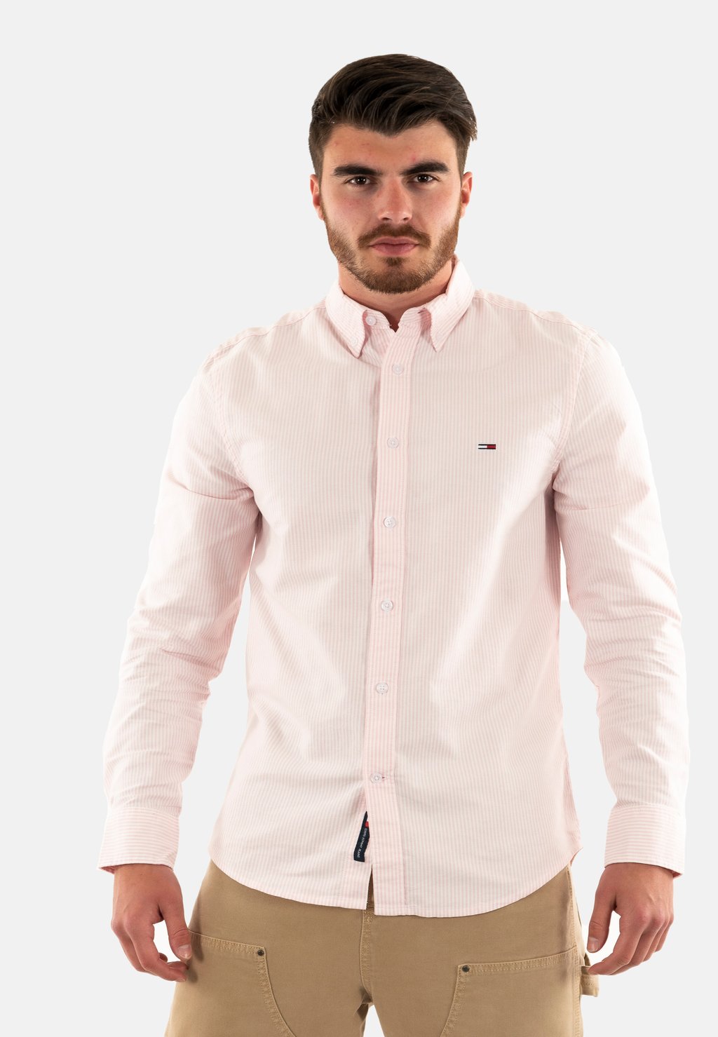 

Рубашка Tommy Jeans, фуксия