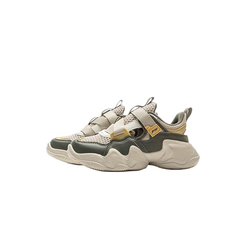 Кроссовки для тренировок для детей из коллекции Sports Life Low Top LINING YOUNG, зеленый/серый — фото 3