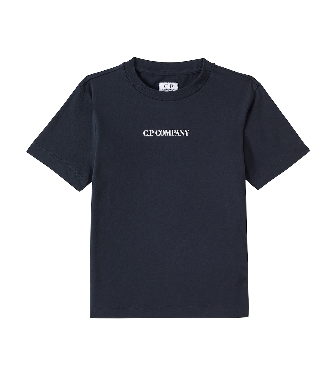

Футболка из хлопкового джерси Lens C.P. Company Kids, Total Eclipse Blue