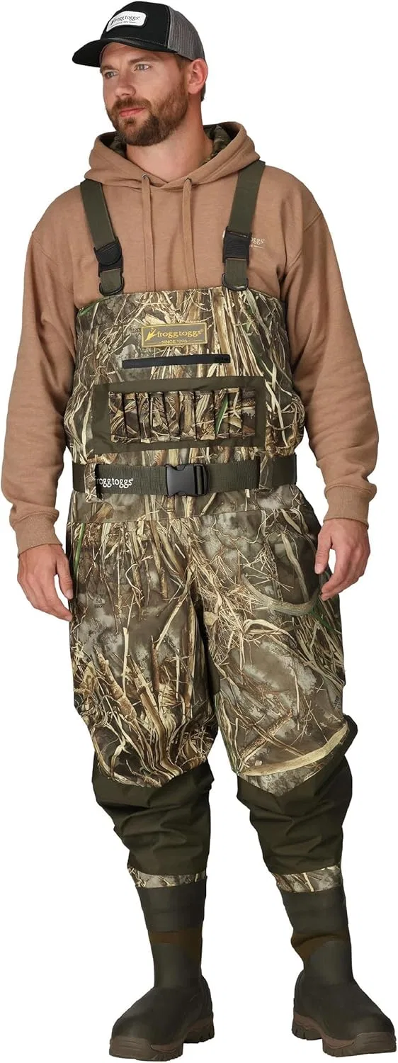 Водонепроницаемые охотничьи сапоги FROGG TOGGS, Realtree Max-7