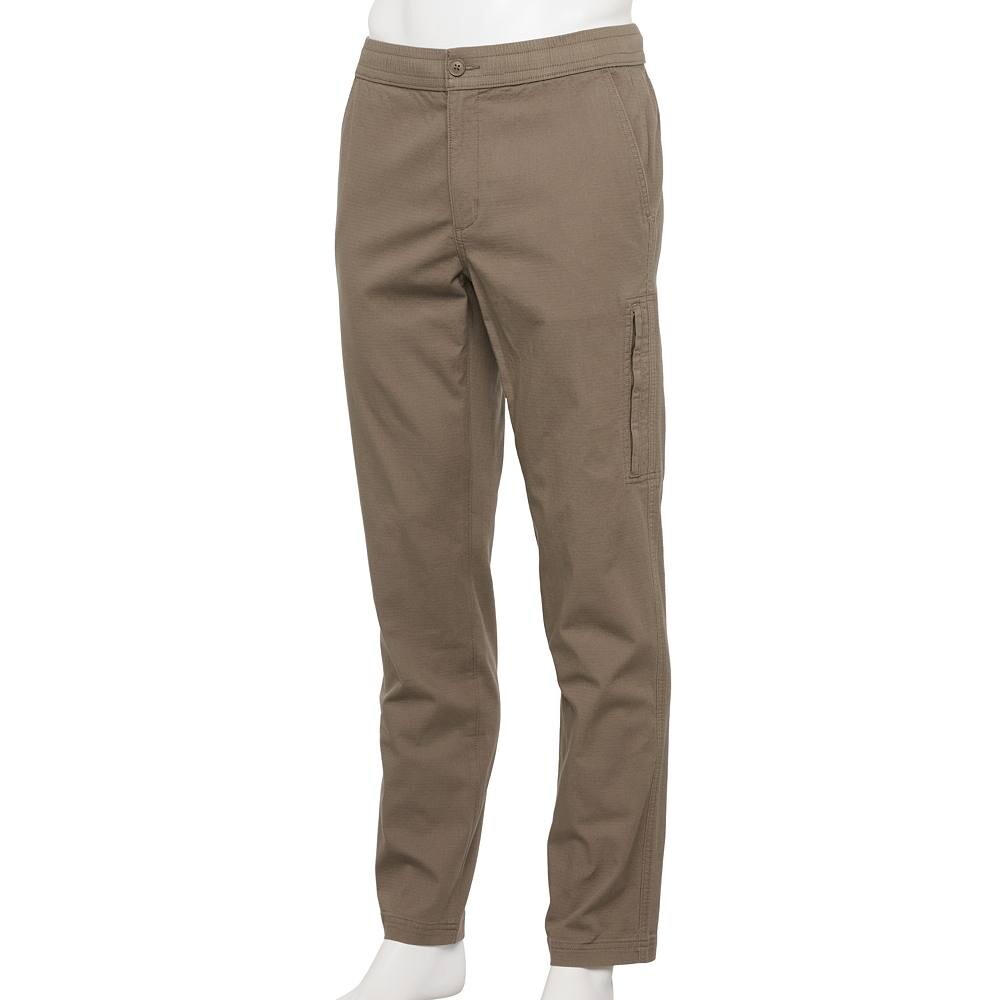 

Мужские брюки Sonoma Goods For Life с боковой молнией Ripstop, цвет Kagan Khaki