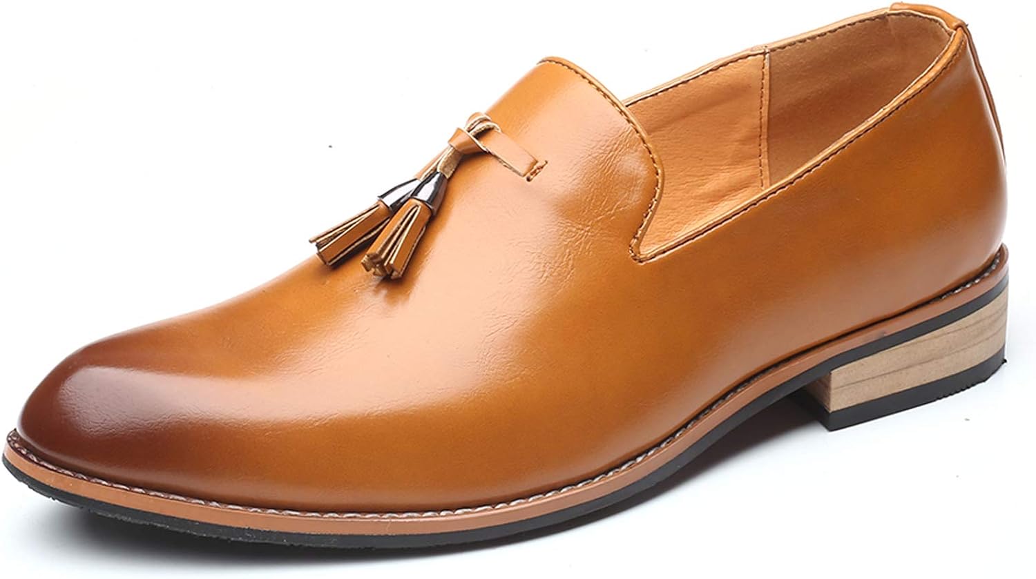 

Мокасины Santimon Mens с кисточками и бахромой, Tan