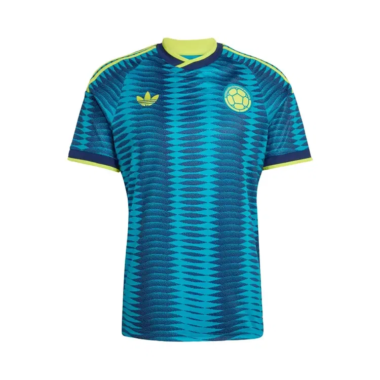 Футболка джерси Adidas Colombia 26 Away, синий