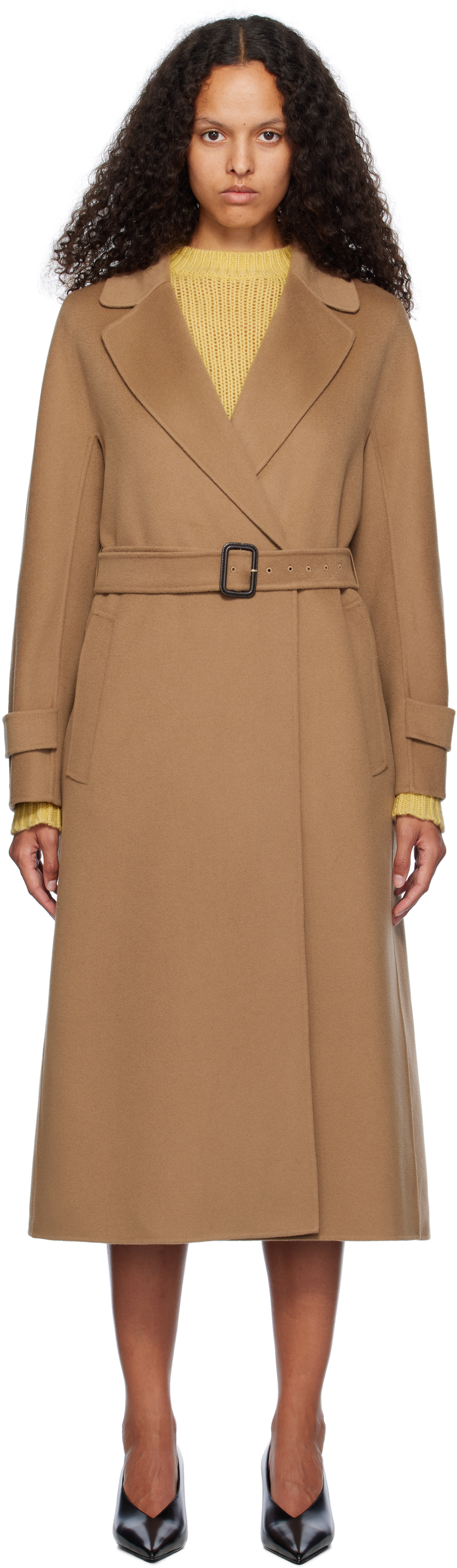 

Пальто цвета загара Ebano Max Mara