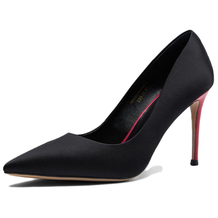 Тонкие каблуки Высокие каблуки 9,5 см Женские NINE WEST, черный желтый — фото 2