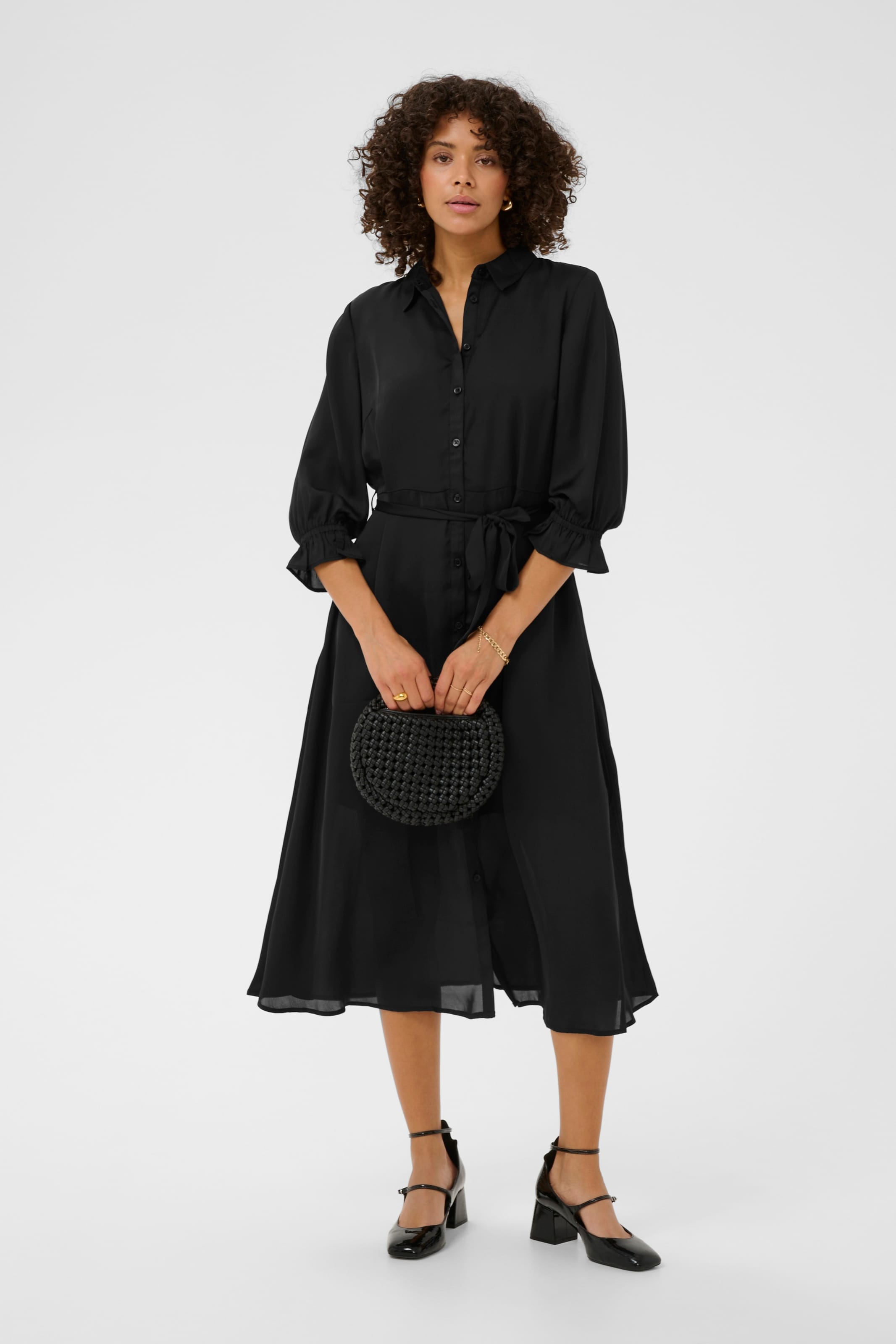 

Kaffe Платье 'KAsienna' в черном цвете