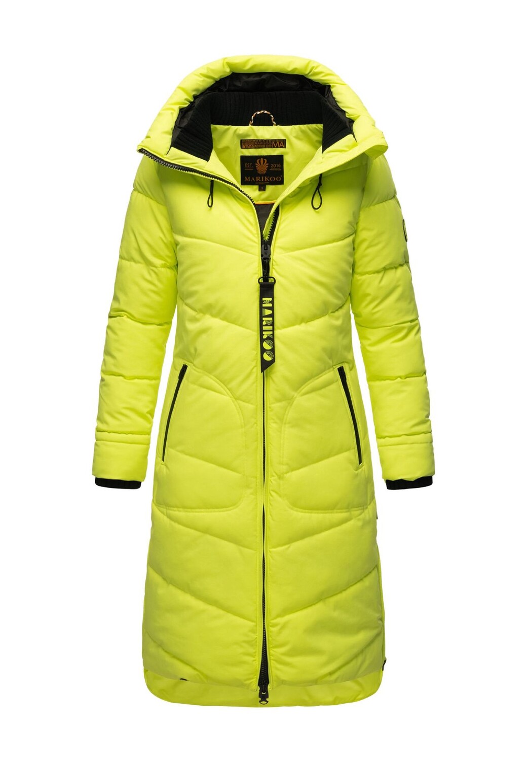

Стеганое пальто Benikoo MARIKOO, цвет Neon Green
