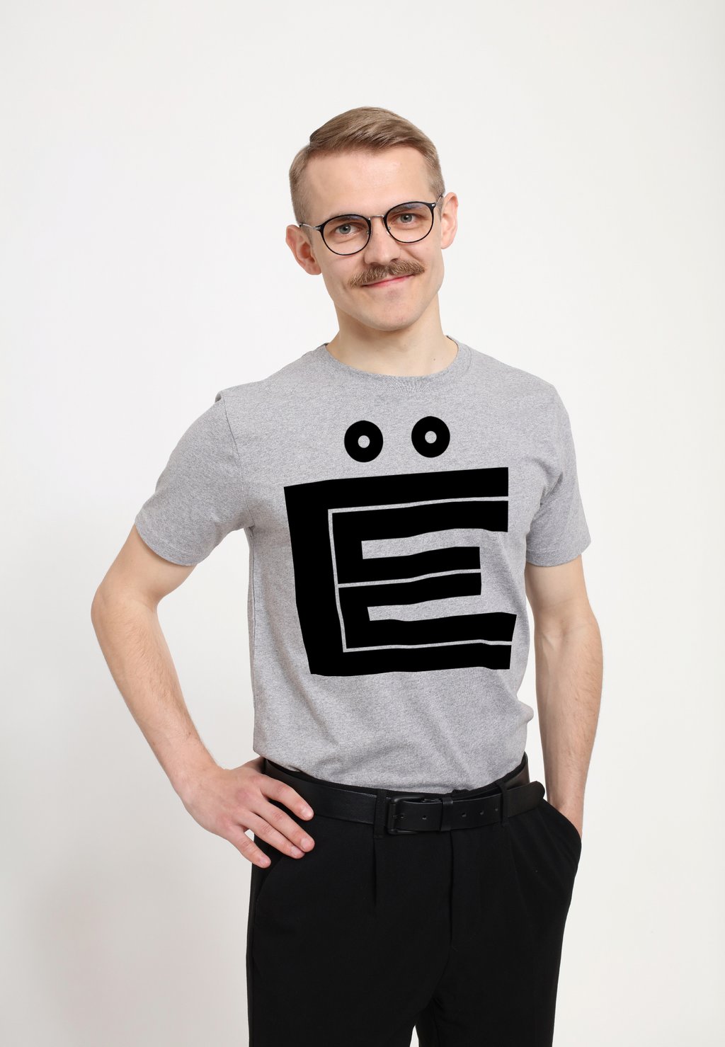 

Футболка с принтом Henry Tiger, цвет Heather Grey