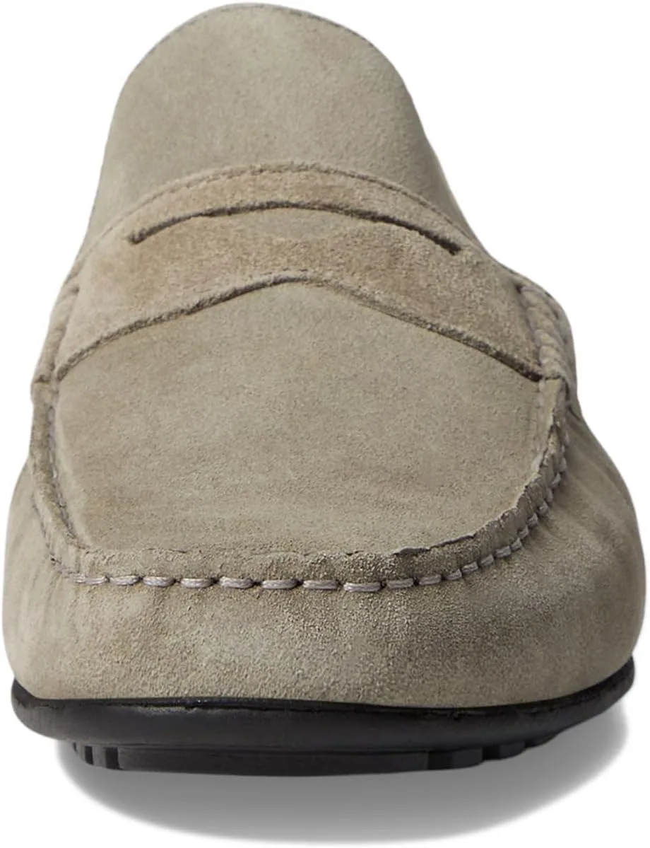 

Мужские кожаные повседневные лоферы с пенни Marc Joseph New York, серый