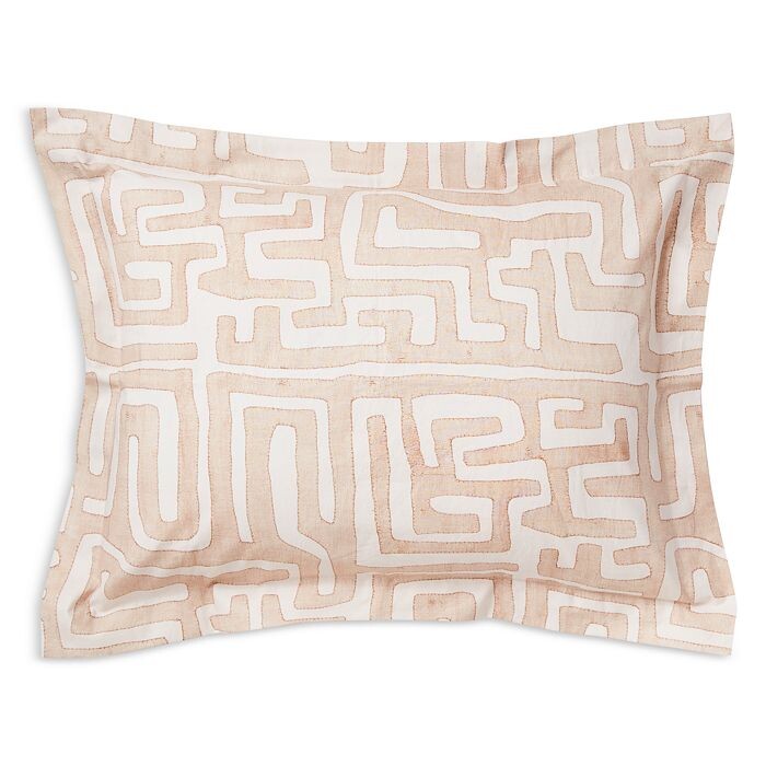 

Подушка Blush Classic Kuba Cloth King Sham, Pair St. Frank, розовый