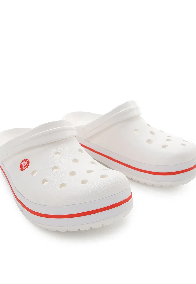 Сандалии, Crocband, Crocs, белый — фото 2