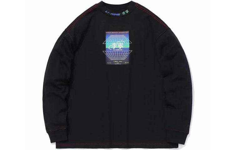 

LiNing Футболка мужская черная, Черный, LiNing Футболка мужская черная