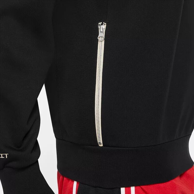 Мужская рубашка с круглым вырезом и длинными рукавами Nike Standard Issue, черный — фото 3
