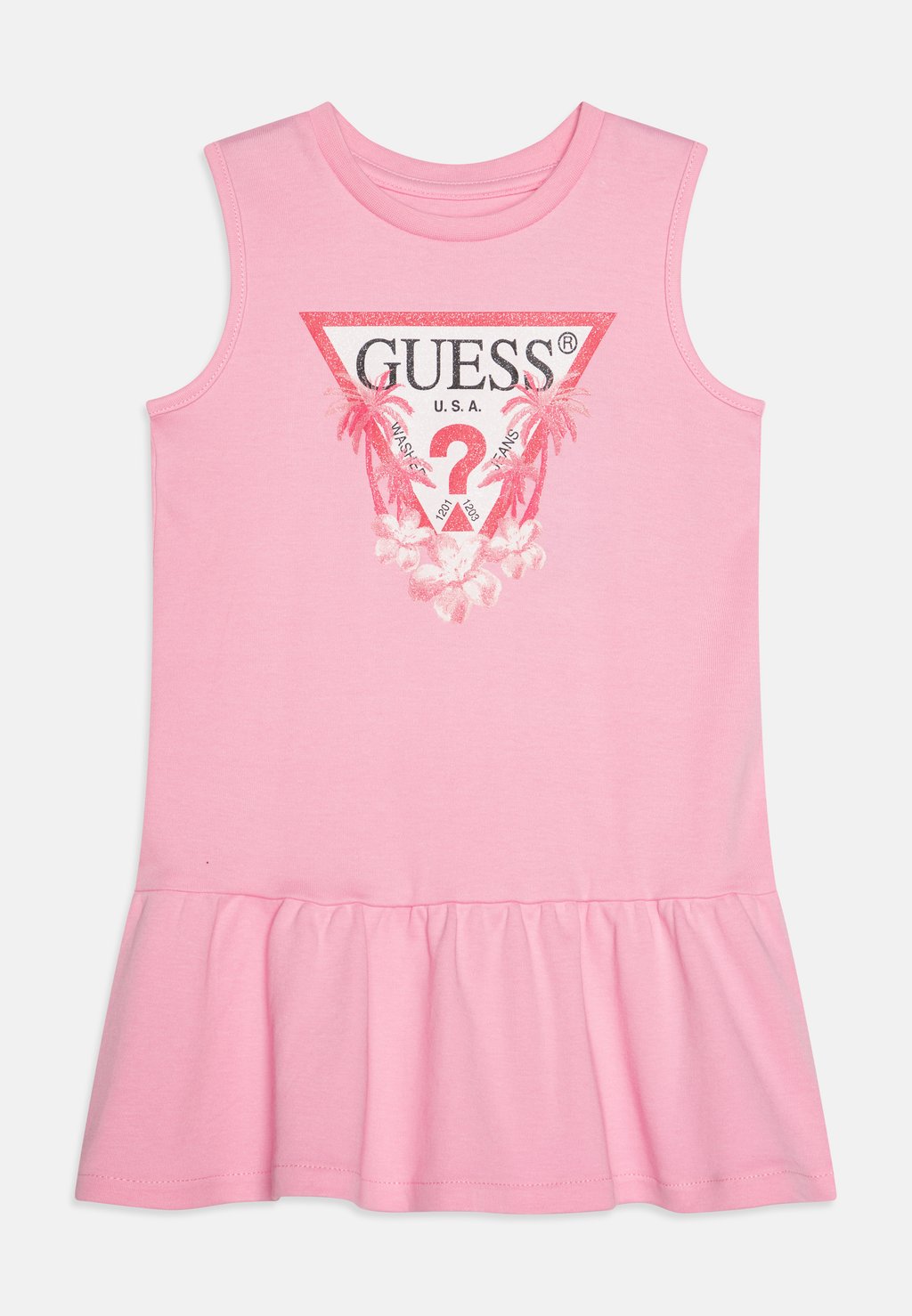 

Платье из джерси TODDLER SLEEVELESS DRESS Guess, розовый