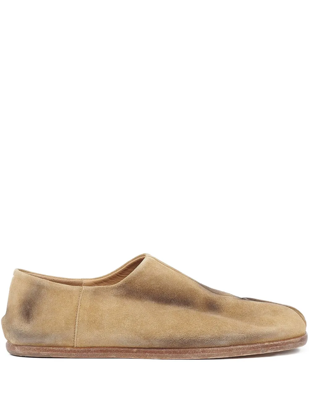 Лоферы Tabi Babouche с разрезом MAISON MARGIELA, нейтральный