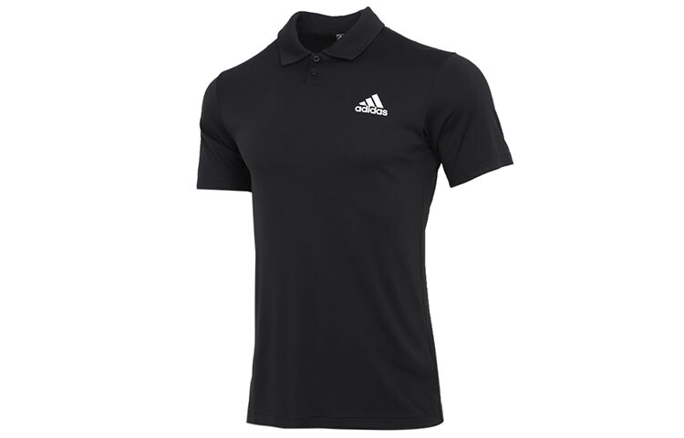 

Рубашка поло мужская черная Adidas, черный