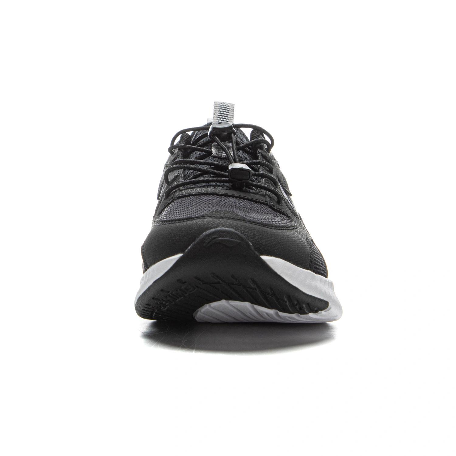 LINING YOUNG Коллекция Sports Life Низкие детские кроссовки Lifestyle, черные, серые, детские — фото 4
