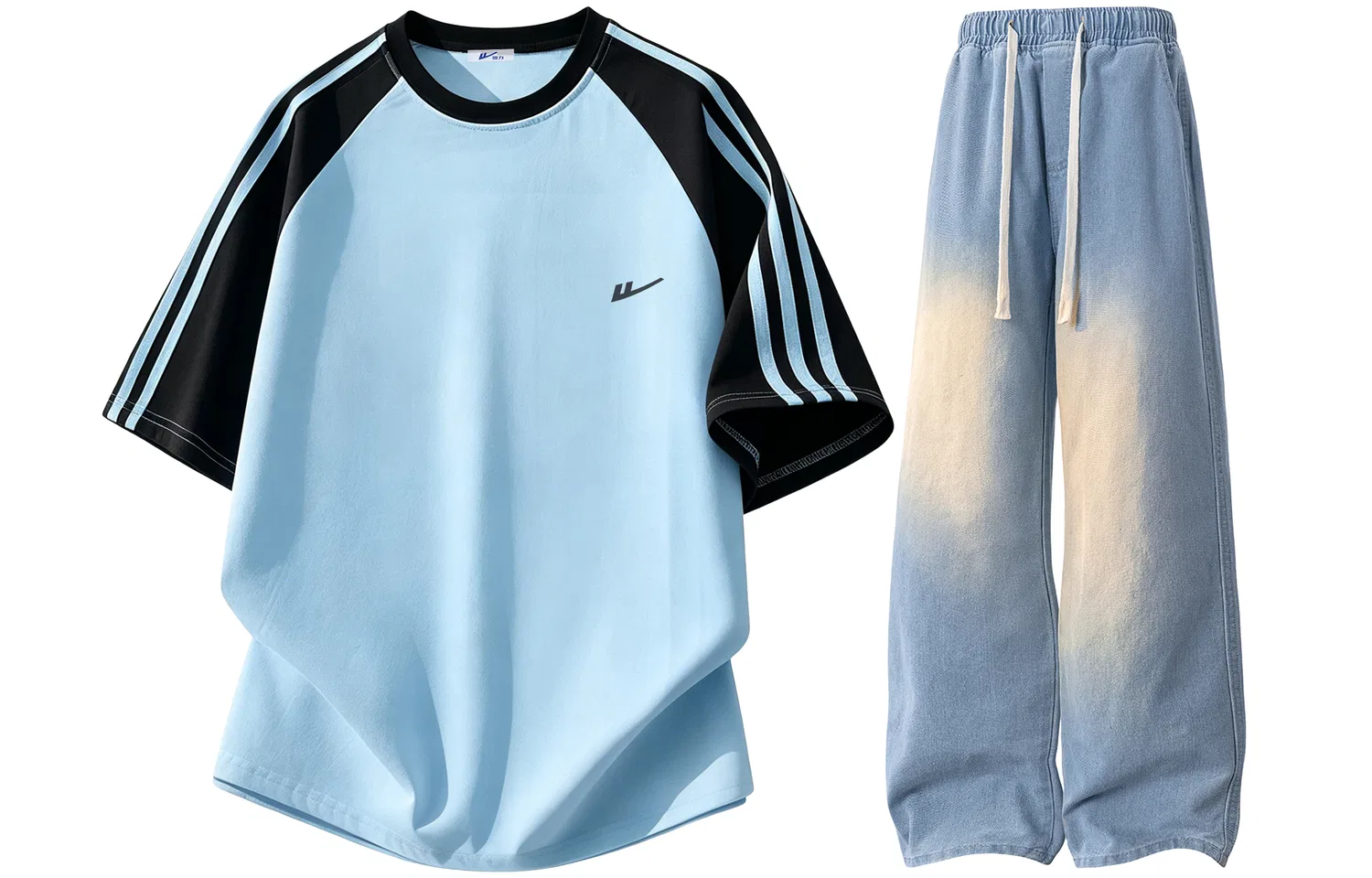 Детский комплект спортивной одежды без принта Casual Sportswear Unisex WARRIOR