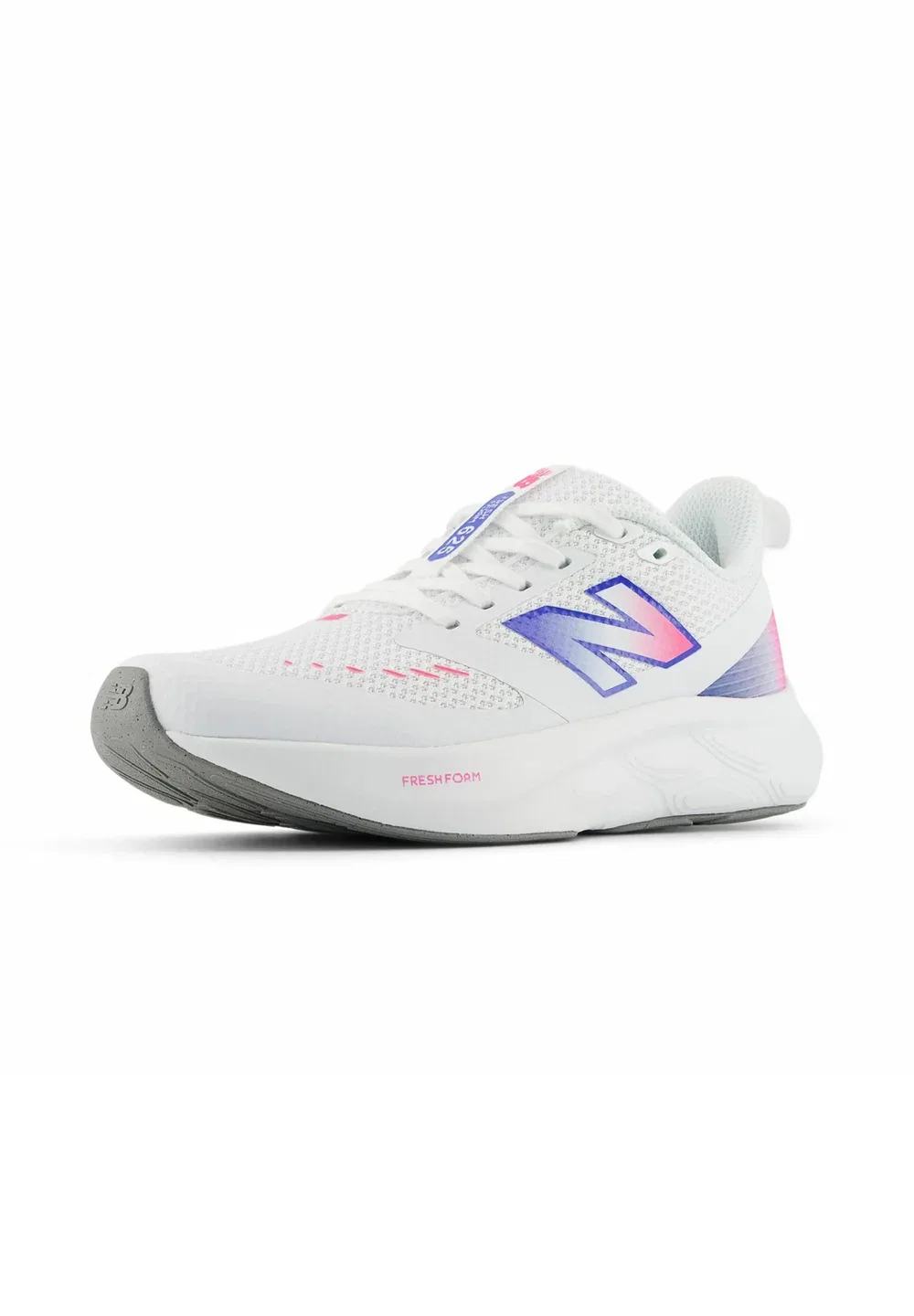 625 шнурков - кроссовки New Balance, Nb White/Pink Heat — фото 2