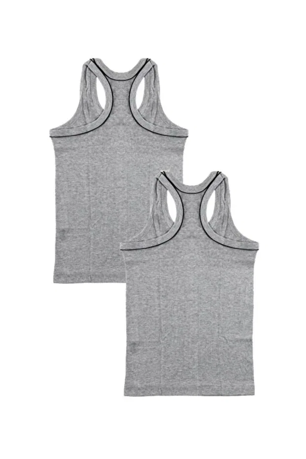Детское для мальчиков белье хлопковое Tutku 2-piece children's rambo athlete Kardeşler Giyim, Gray