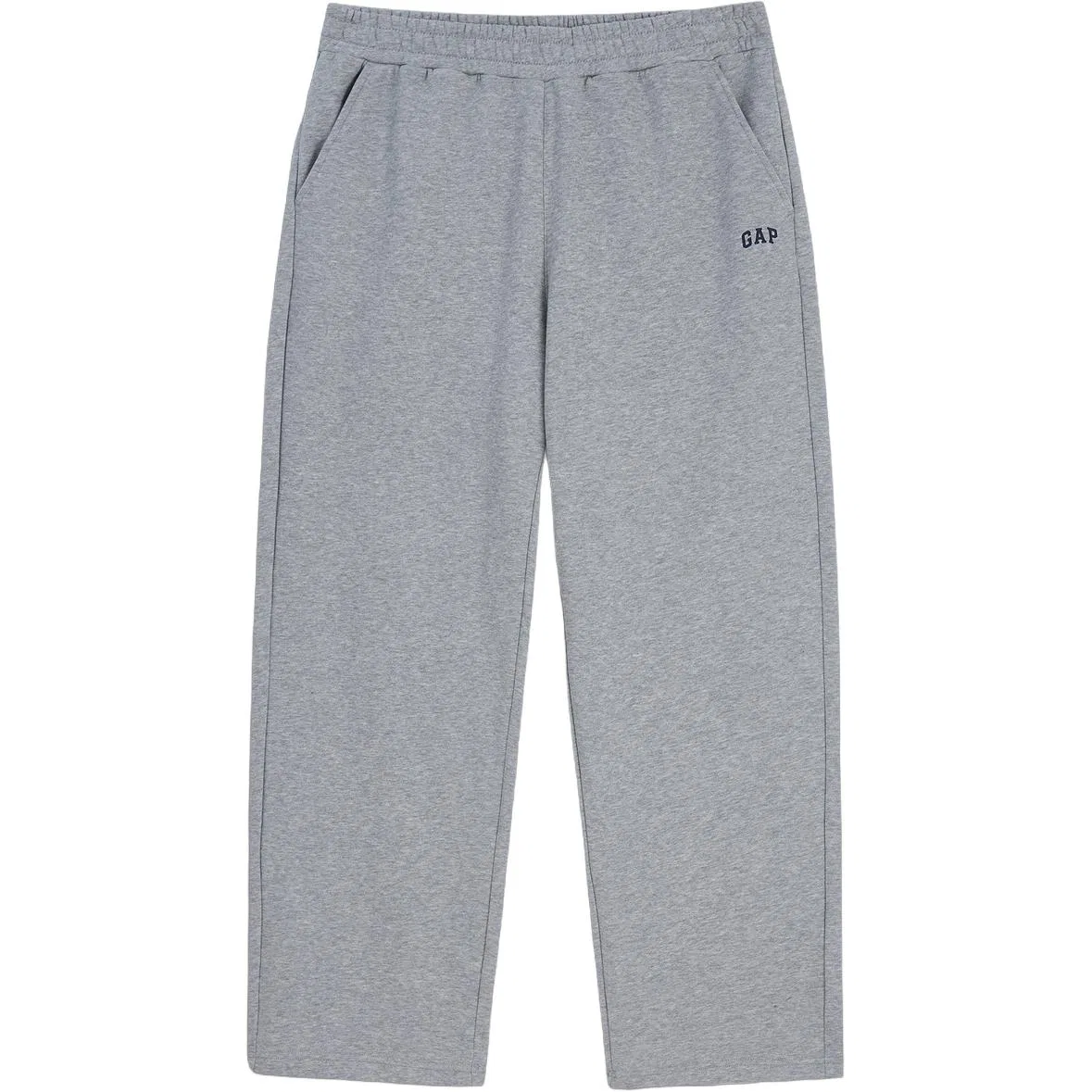 Мужские брюки прямого кроя из трикотажа GAP, Gray 1