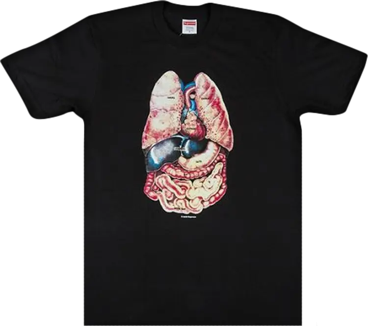 

Футболка Supreme Guts T-Shirt 'Black', черный