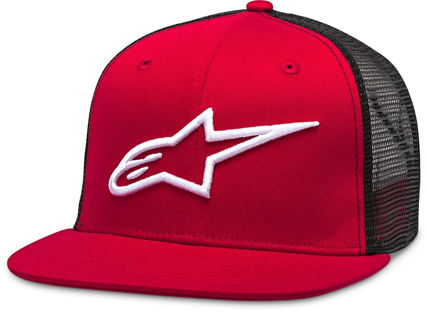 

Кепка Alpinestars Corp Trucker, красно-черная