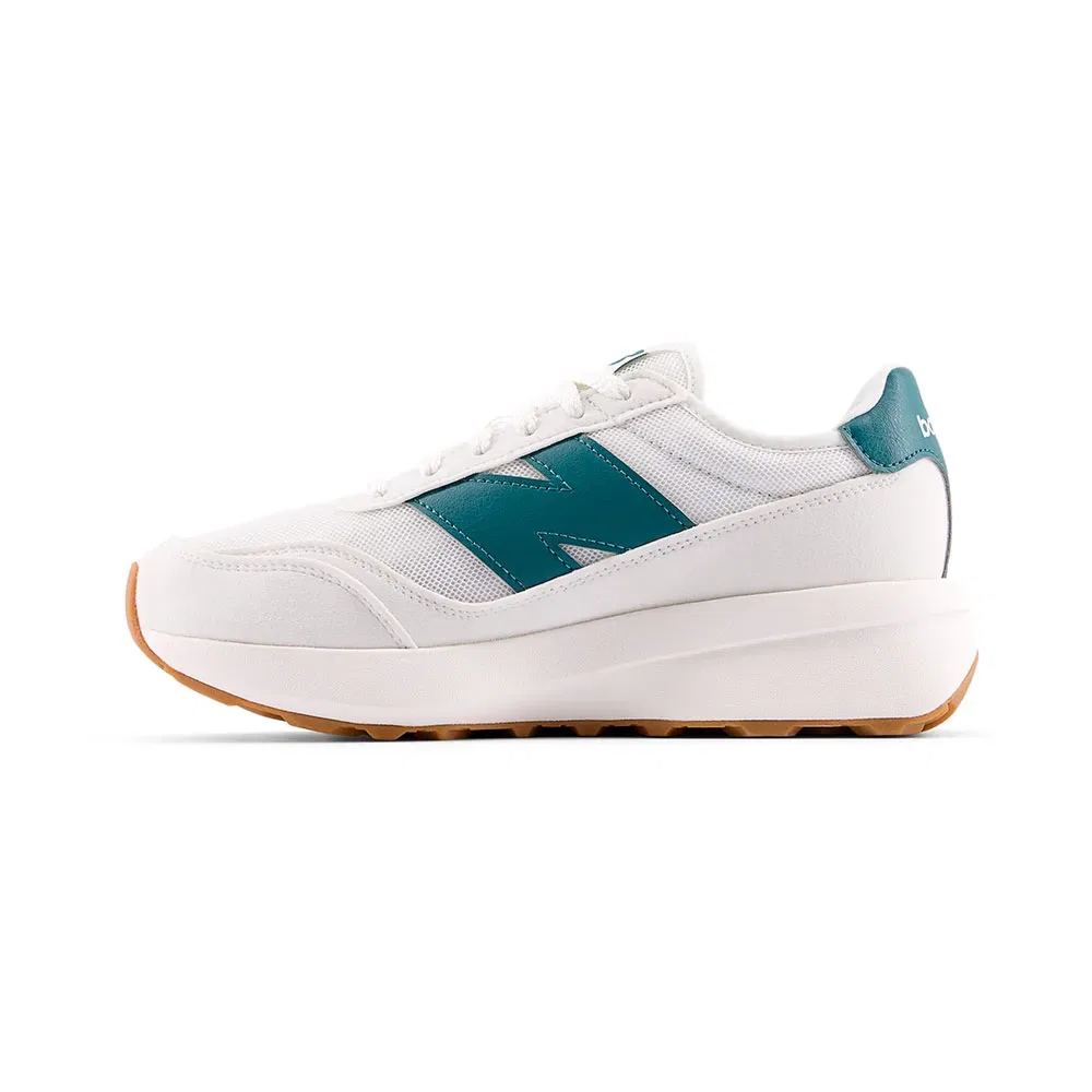 Кроссовки 370 New Balance, белый — фото 3
