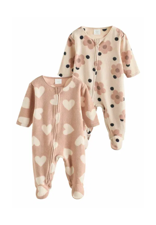Комплект пижамный флисовый Sleep Suit Next Neutral, нейтральный