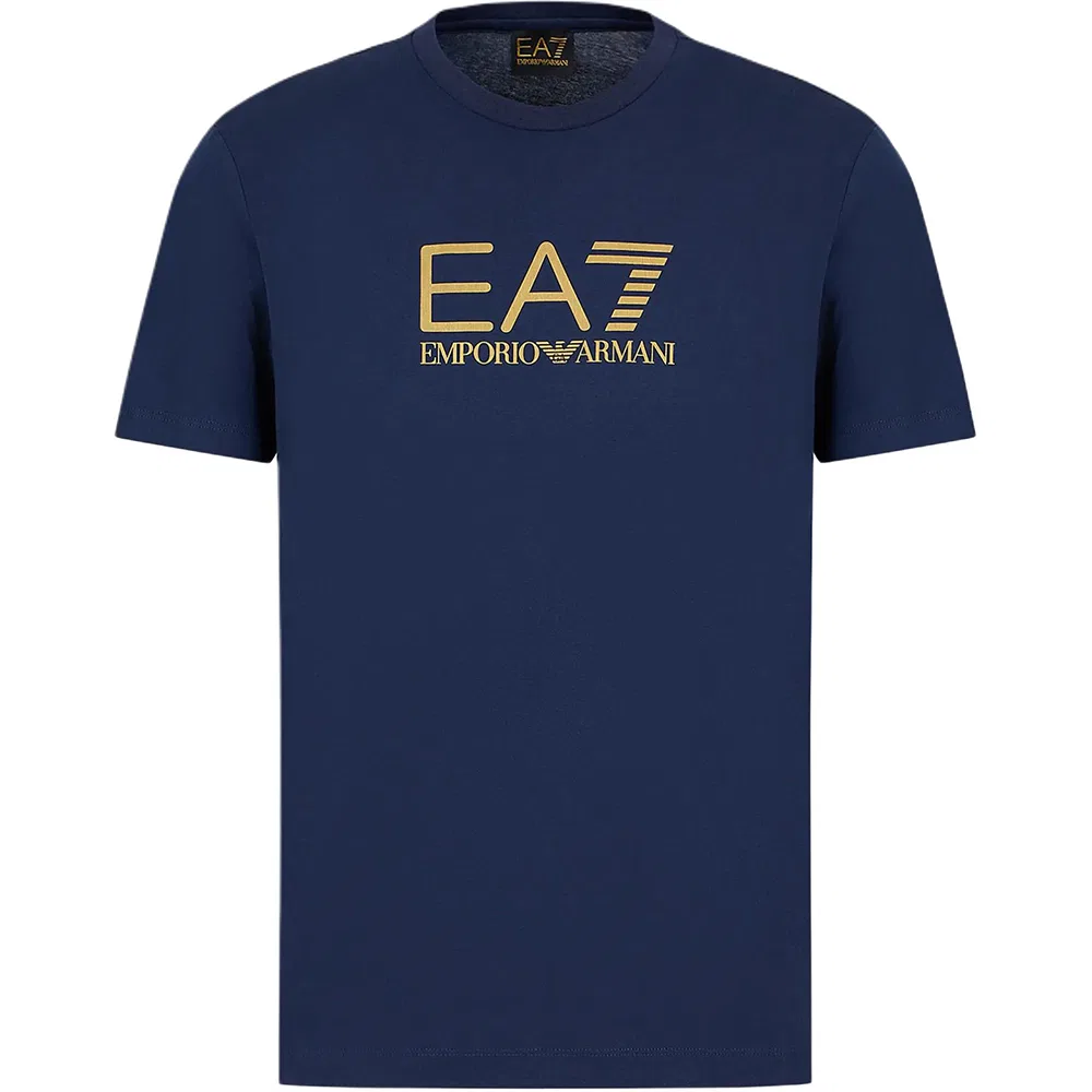 Мужская футболка с принтом EMPORIO ARMANI, Marine Blue