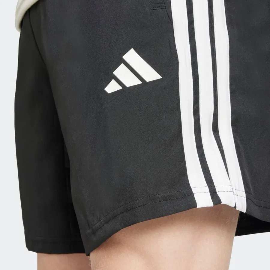 Шорты спортивные с принтом 3S adidas, Черный — фото 3