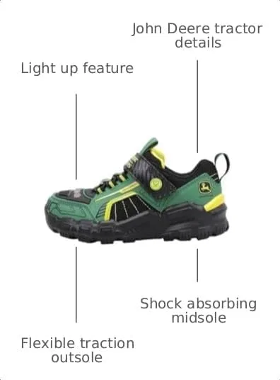 Детские кроссовки для девочек Adventure Track Skechers, Green/Black — фото 3