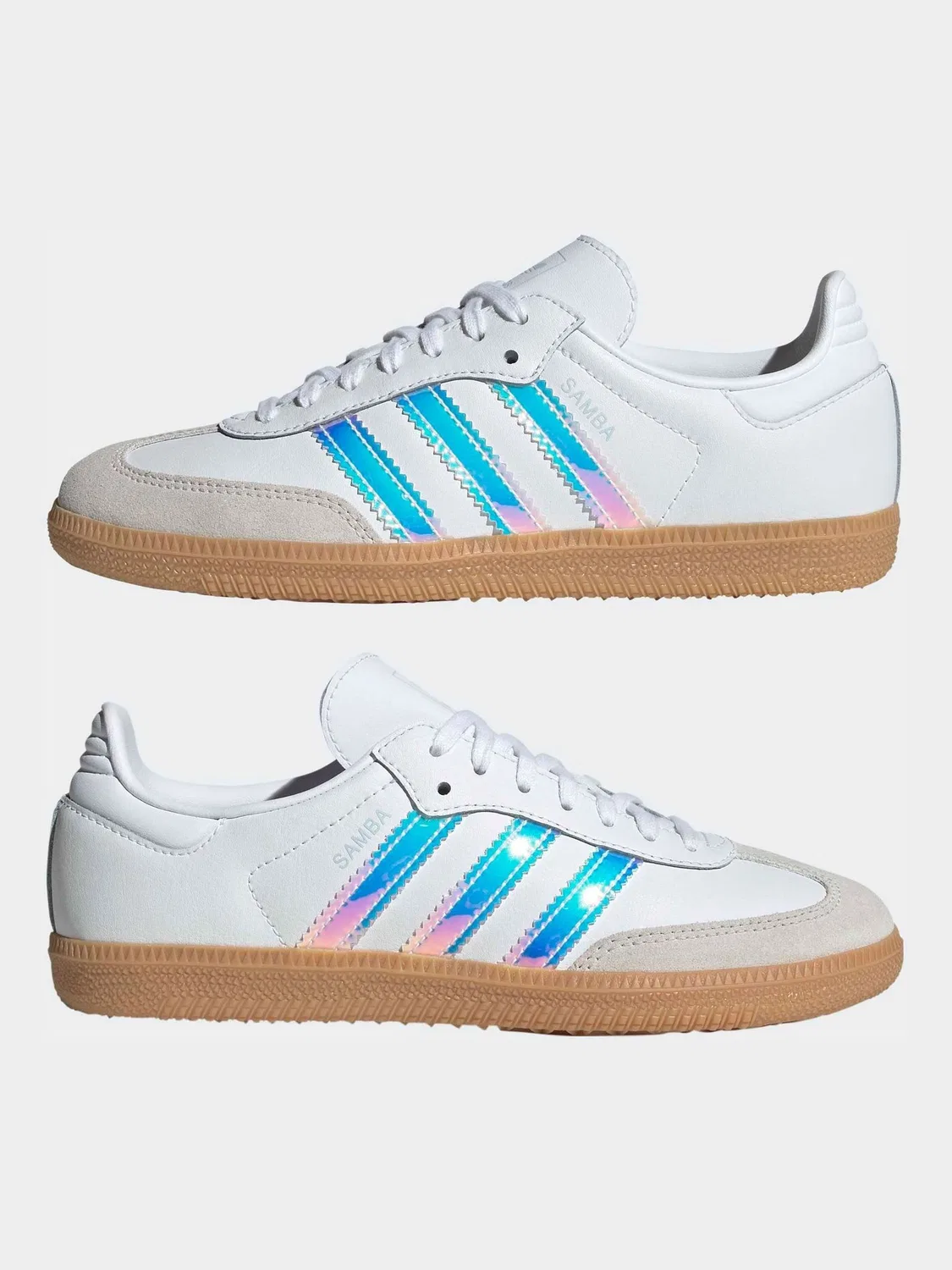 Кроссовки Samba OG, adidas Originals, белые — фото 3