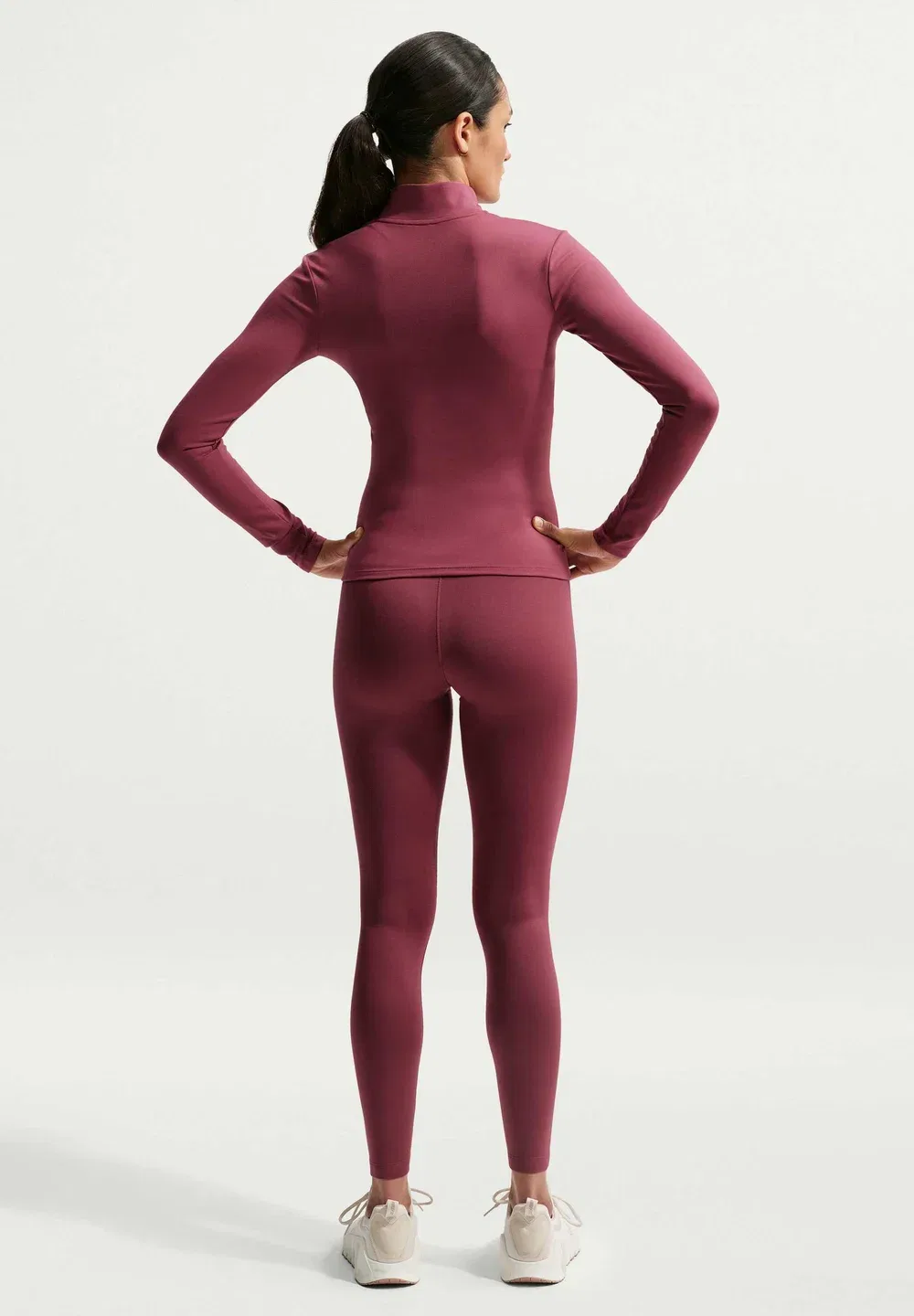 Одна - тренировочная куртка Nike Performance, Pink Smoke/White — фото 3