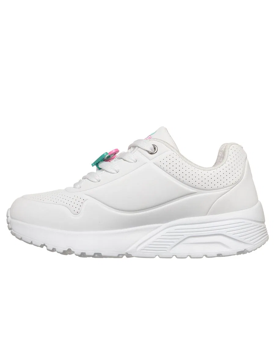 Кроссовки Uno Lite - Flutter Hearts Skechers, White Multi — фото 3