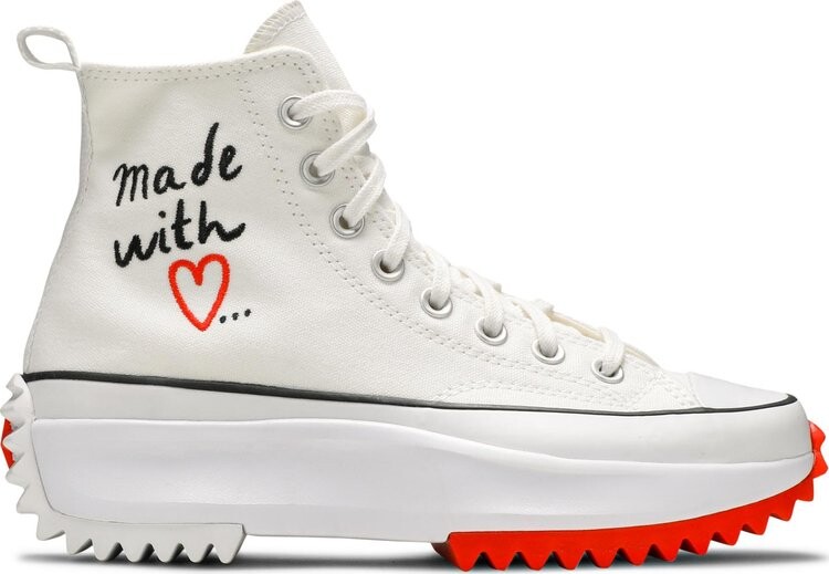 

Кроссовки Converse Wmns Run Star Hike High Made With Love - White, белый