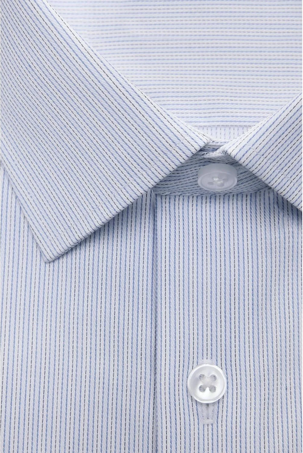 Мужская рубашка из хлопка Calvin Klein, Blue Stripe — фото 4