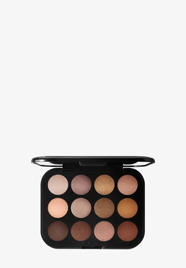 Палетка теней 12 цветов Connect-in-Colour Mac Unfiltered Nudes, 12.2 г, цвет unfiltered nudes