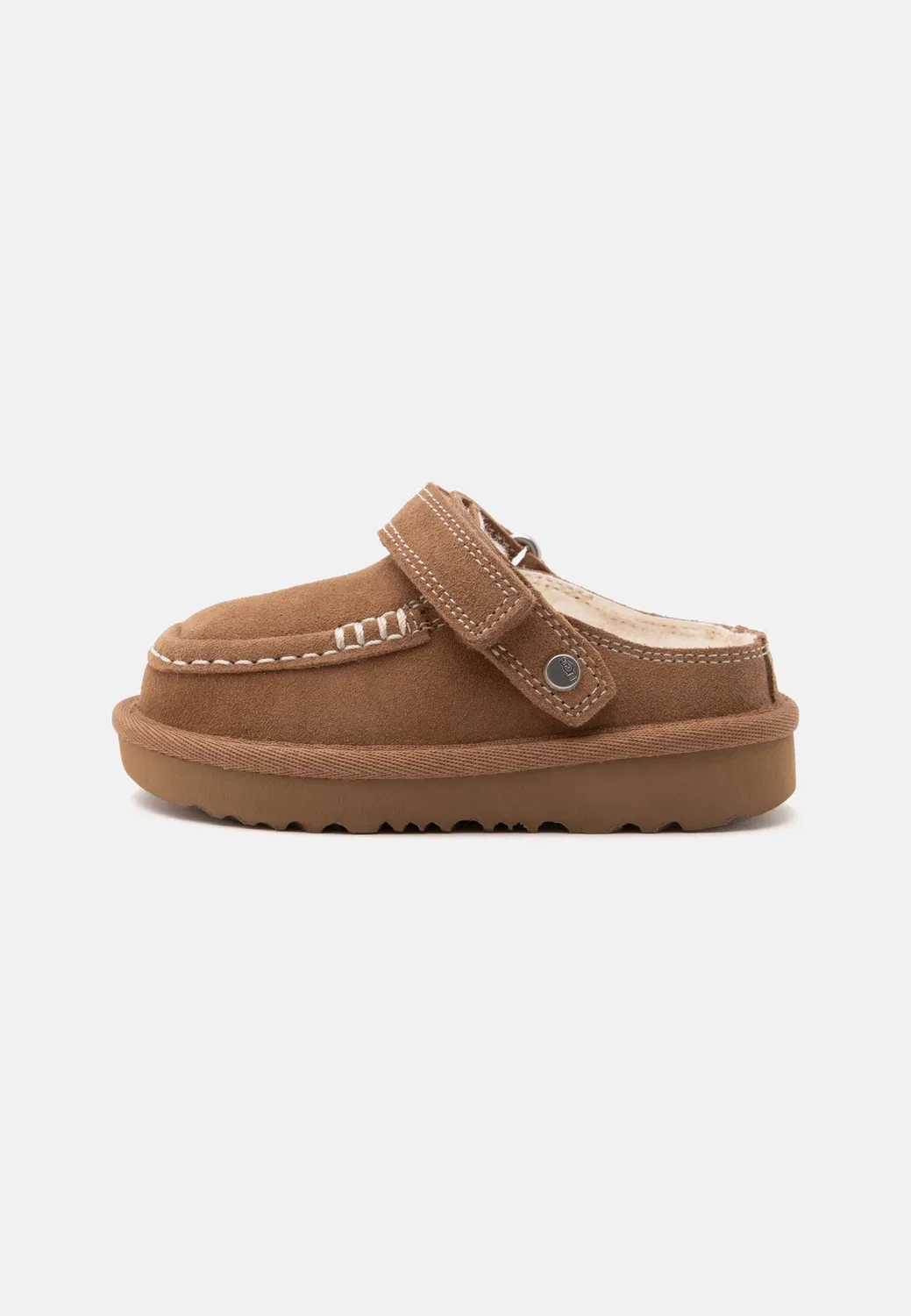 Золотистая Эвелина - тапочки Ugg, Chestnut