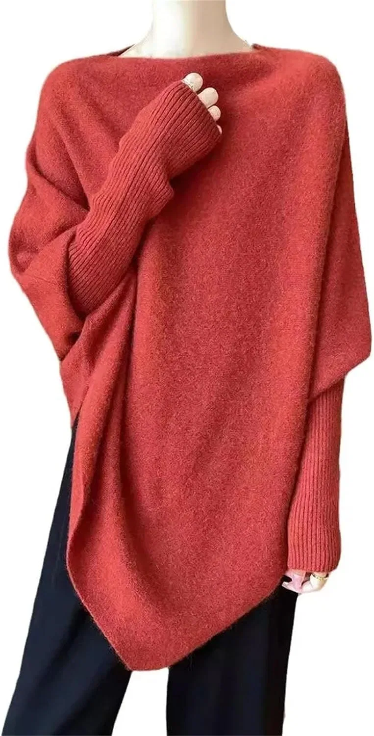Женский свитер с высоким воротником, Warm Pullover, белый — фото 4