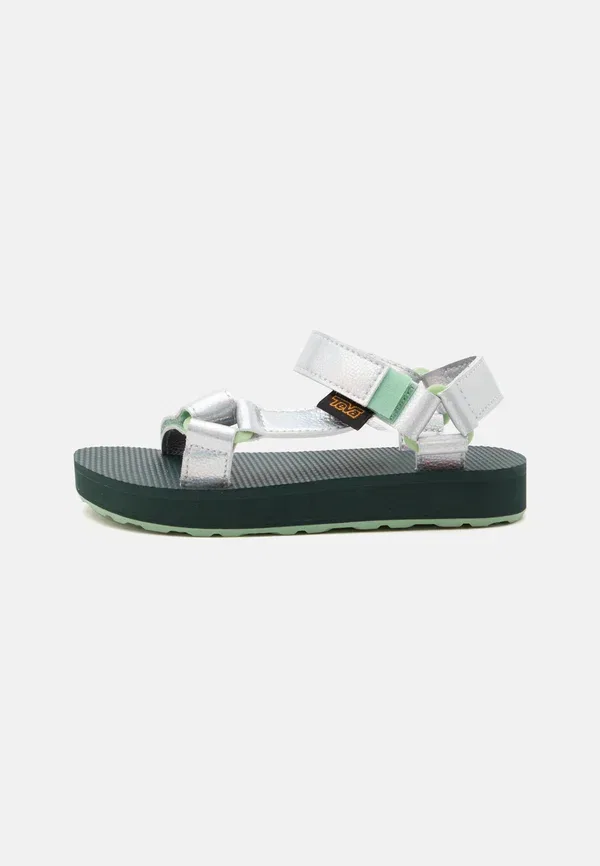 Сандалии из искусственной кожи Original universal shine, Teva, Shine Quiet Green, зеленый