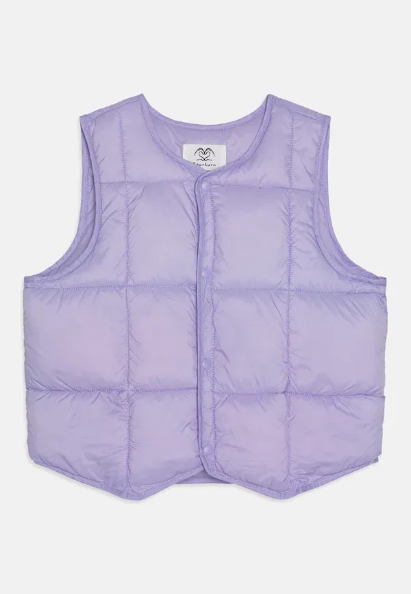 Жилет утепленный Unisex liemene Yourturn Kids, lilac, сиреневый