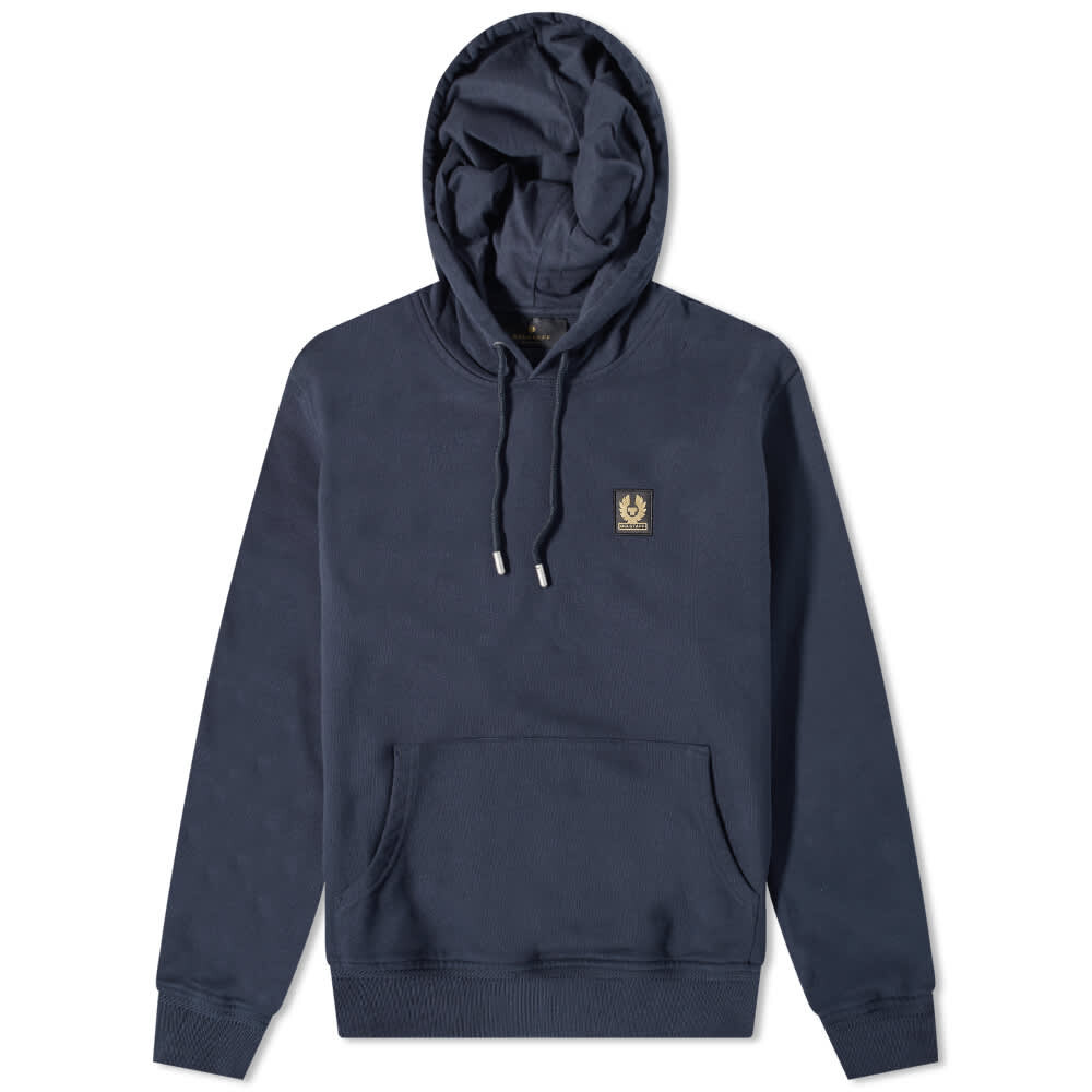 

Толстовка Belstaff Patch Popover Hoody, Серый, Толстовка Belstaff Patch Popover Hoody