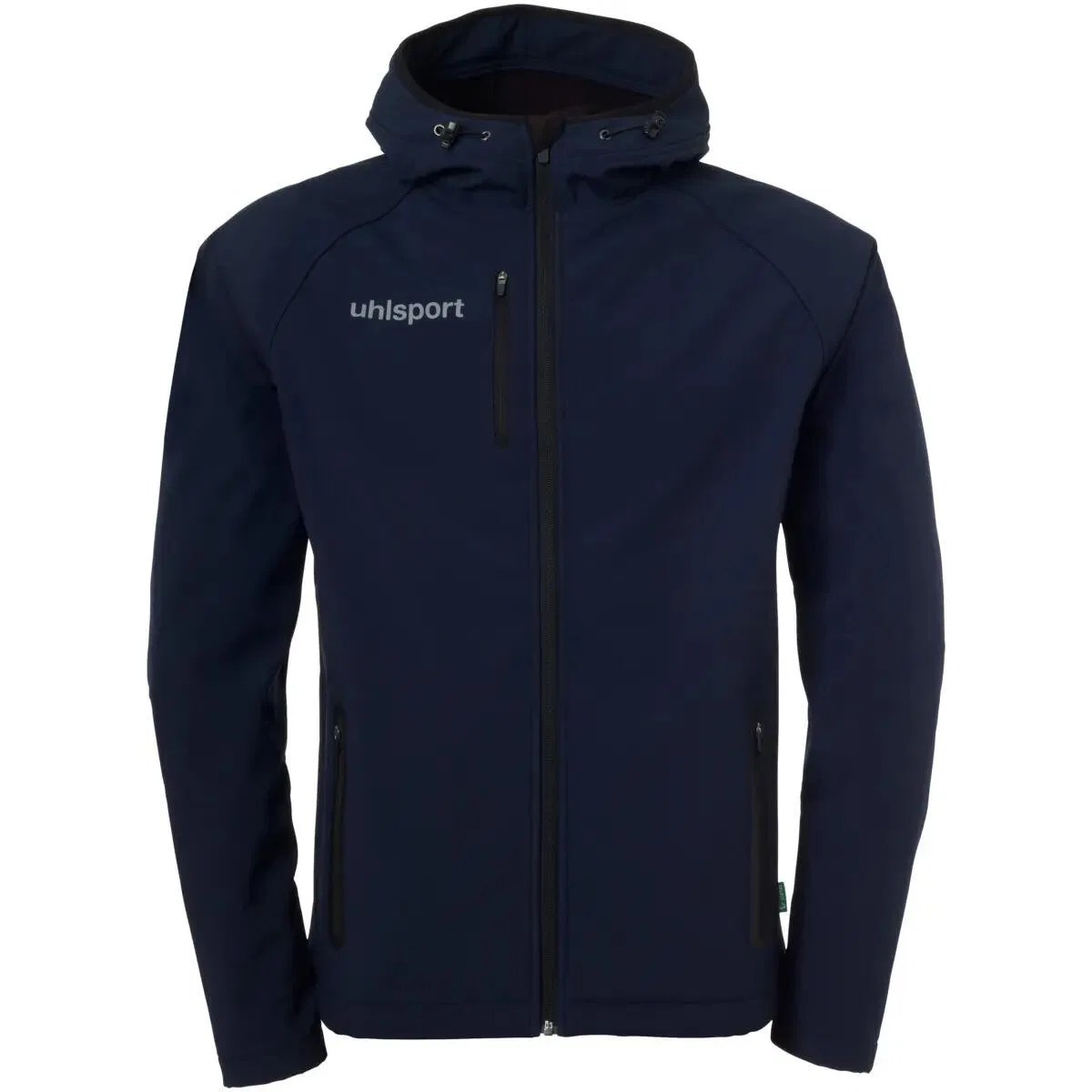 Детская софтшелл-куртка с капюшоном Uhlsport Essential, Blau Navyblau