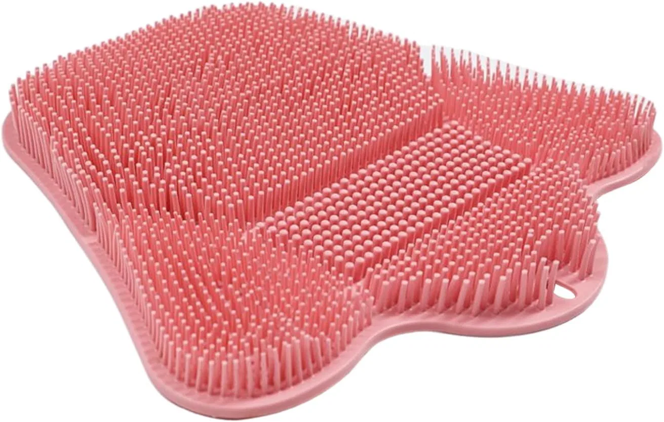 Скребок для ног из силикона, Bkljkf, Pink