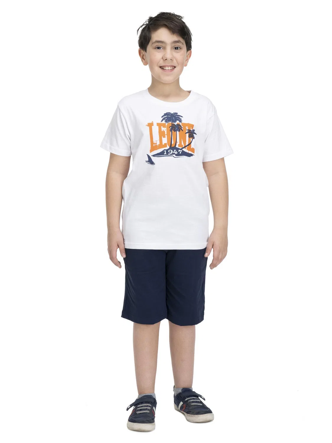 Детский хлопковый комплект BeachLinie Leone 1947 Apparel, Weiss