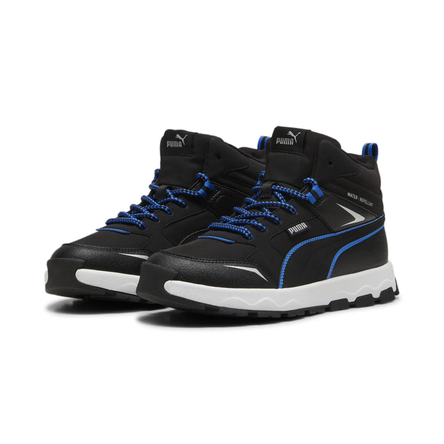 Детские кроссовки с водонепроницаемым верхом Evolve Trail Puma, Schwarz Blau