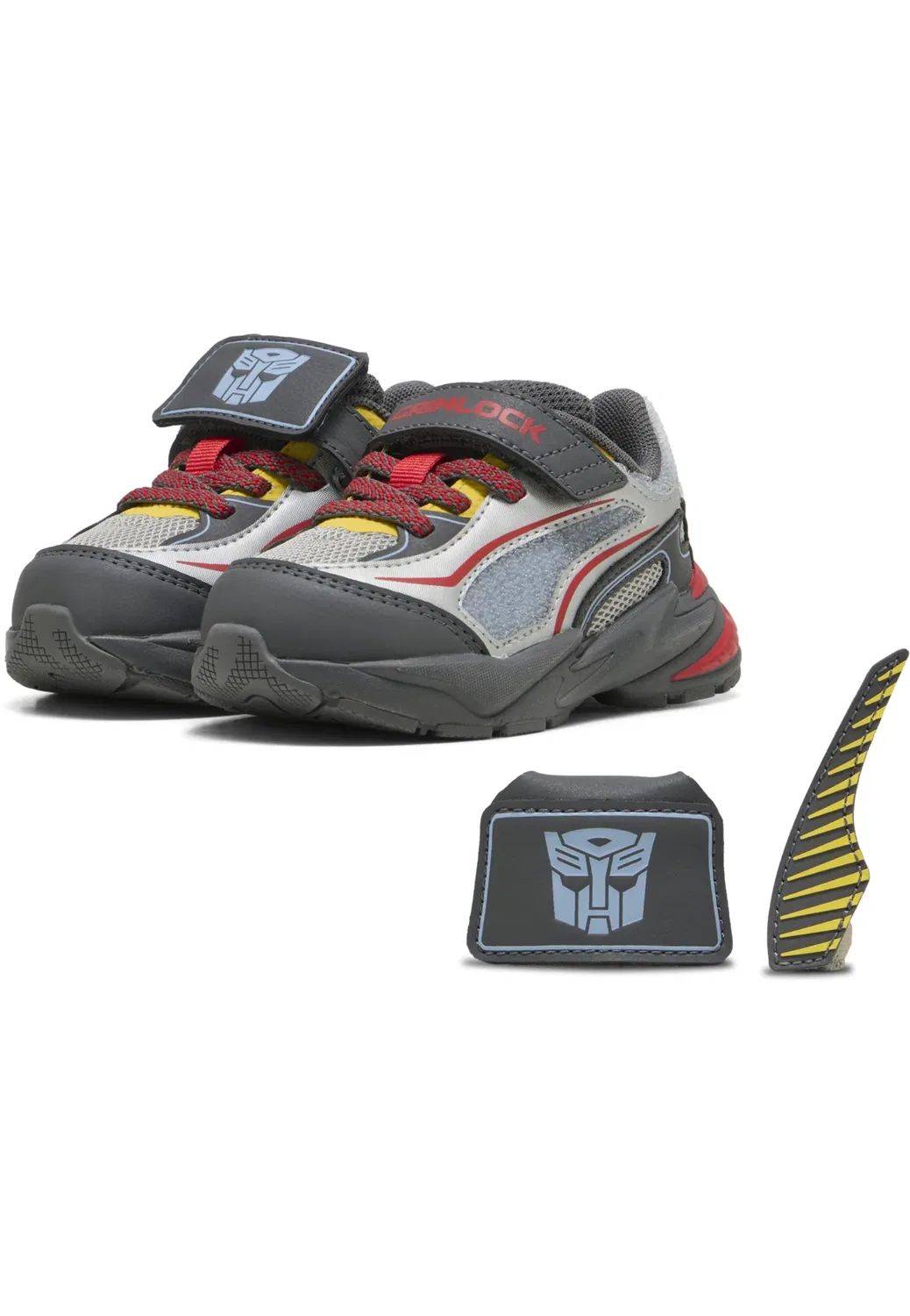 Кроссовки X Transformers RS Surge унисекс - детская обувь Puma, Gray Echo-Moody Gray — фото 3