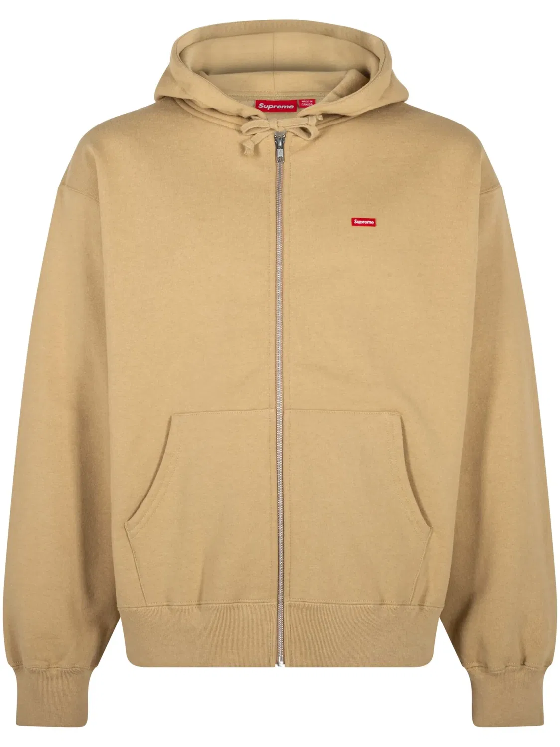 Худи Small Box "FW24 - Dark Tan" Supreme, коричневый